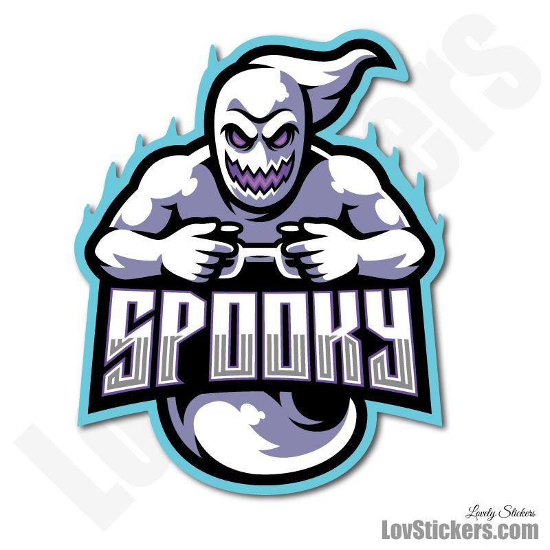 4 Stickers eSport Spooky 4 Stickers eSport Spooky