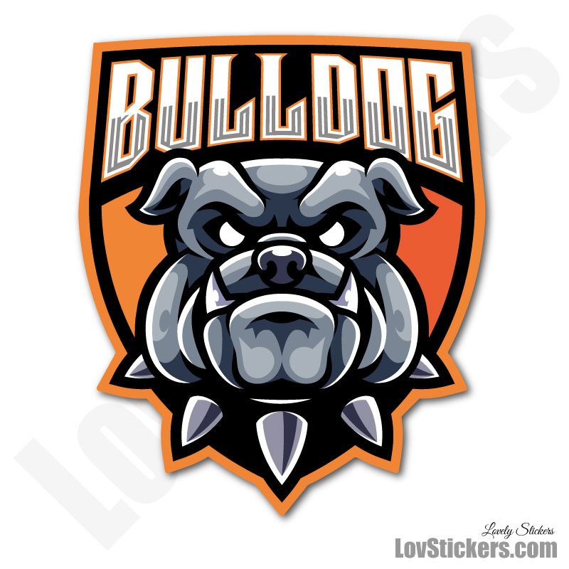 6 Stickers eSport Bulldog 6 Stickers eSport Bulldog