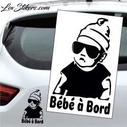 Signe De Bébé à Bord Pour La Voiture Petit Astronaute Avec La