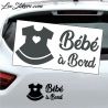 Sticker Bébé à Bord - Robe