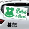 Sticker Bébé à Bord - Robe