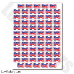 Stickers Made in France - Etiquettes