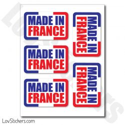 Stickers Made in France - Etiquettes