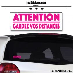 Attention Gardez vos Distances