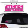 Attention Gardez vos Distances
