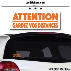 Attention Gardez vos Distances
