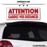 Attention Gardez vos Distances