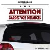 Attention Gardez vos Distances