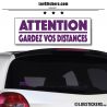 Attention Gardez vos Distances