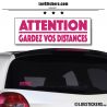Attention Gardez vos Distances
