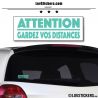 Attention Gardez vos Distances