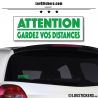 Attention Gardez vos Distances