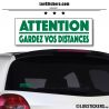 Attention Gardez vos Distances