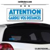 Attention Gardez vos Distances