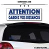 Attention Gardez vos Distances
