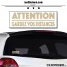 Attention Gardez vos Distances