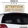 Attention Gardez vos Distances