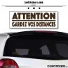 Attention Gardez vos Distances