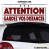 Attention Gardez vos Distances