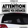 Attention Gardez vos Distances