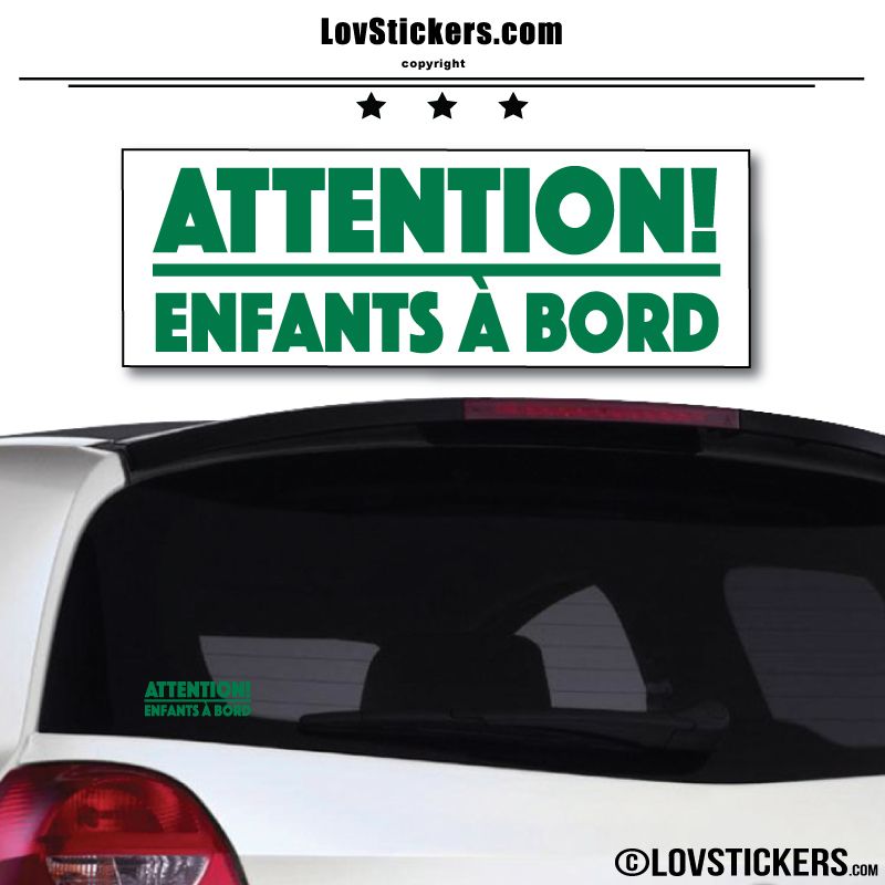 Attention! Enfants à Bord Attention! Enfants à Bord