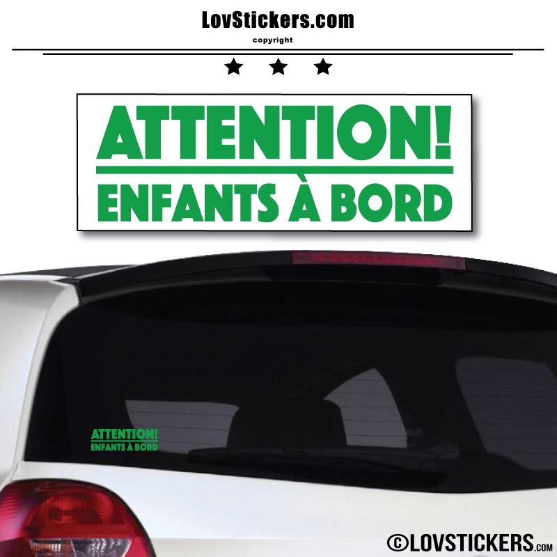 Attention! Enfants à Bord Attention! Enfants à Bord