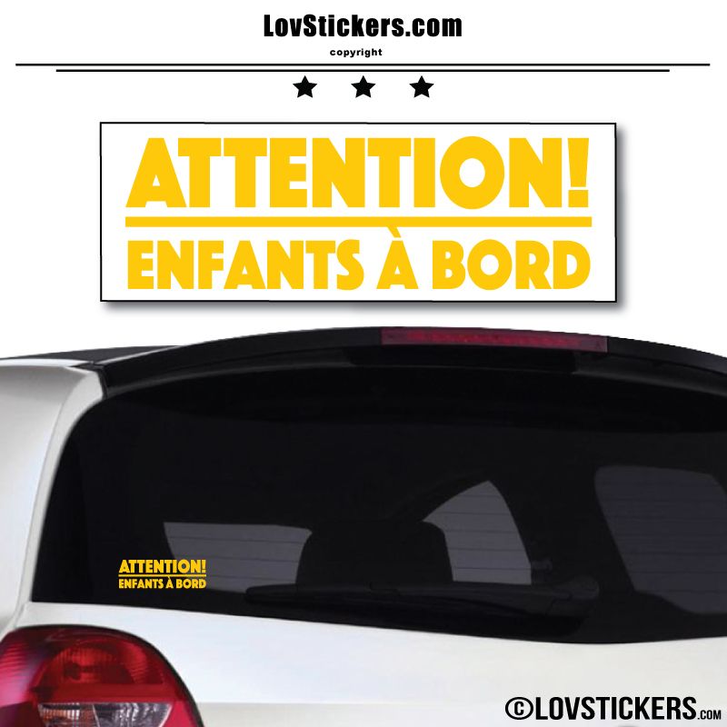 Attention! Enfants à Bord Attention! Enfants à Bord