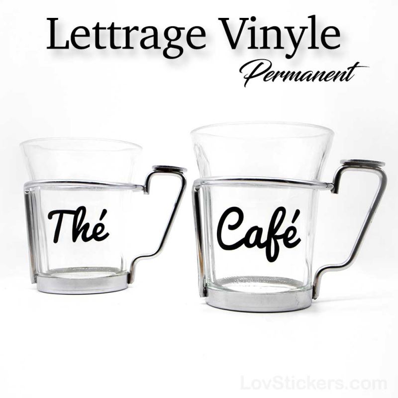 Lettrage Vinyle Colle Permanente - Sticker 19 couleurs Lettrage Vinyle Colle Permanente - Sticker 19 couleurs