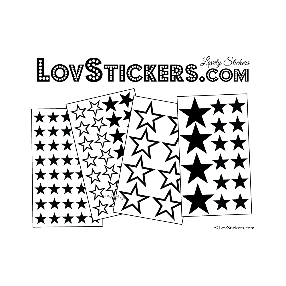 92 Stickers Etoiles Mixte - Autocollant Décoration appartement 92 Stickers Etoiles Mixte - Autocollant Décoration appartement