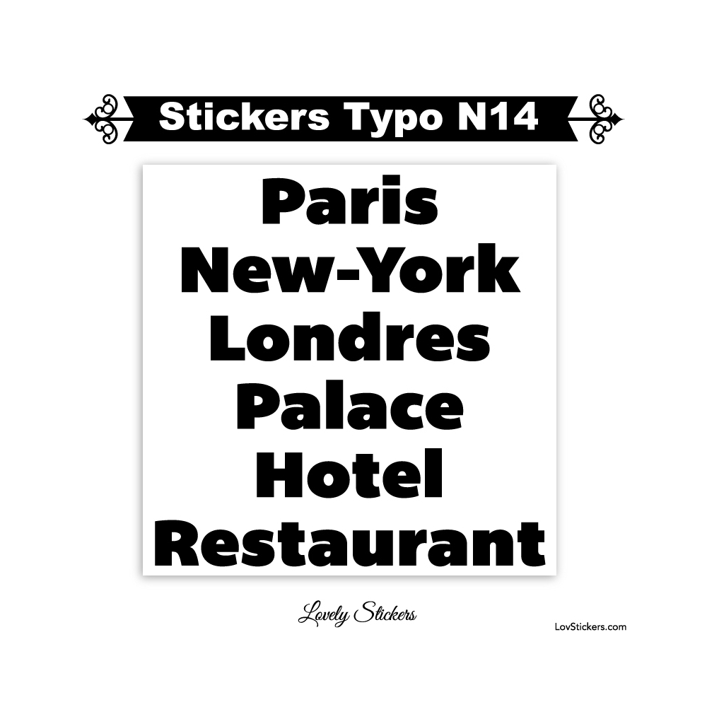 Stickers caractères adhesif - Lot de 2 - Autocollant voiture auto vitrine magasin Stickers caractères adhesif - Lot de 2 - Autocollant voiture auto vitrine magasin