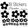 Stickers de decoration Fleur