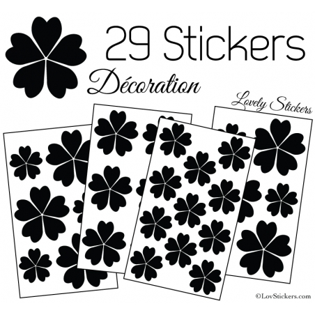 29 Stickers Fleurs 5CM 4CM 3CM - Autocollant Fleur pétale coeur 29 Stickers Fleurs 5CM 4CM 3CM - Autocollant Fleur pétale coeur