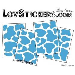 Sticker peau de vache - Autocollant LovStickers.com