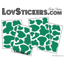 Sticker peau de vache - Autocollant LovStickers.com