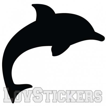 Stickers Dauphin - Décoration intérieur en Vinyle - Nombreux coloris Stickers Dauphin - Décoration intérieur en Vinyle - Nombreux coloris