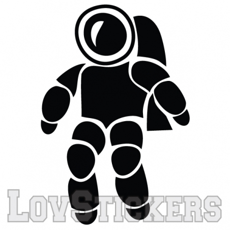 Stickers Astronaute - Décoration intérieur en Vinyle - Nombreux coloris Stickers Astronaute - Décoration intérieur en Vinyle - Nombreux coloris
