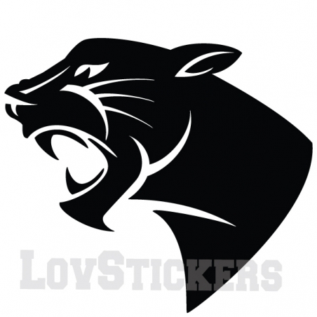 Stickers Panthère Tribal - Décoration intérieur en Vinyle - Nombreux coloris