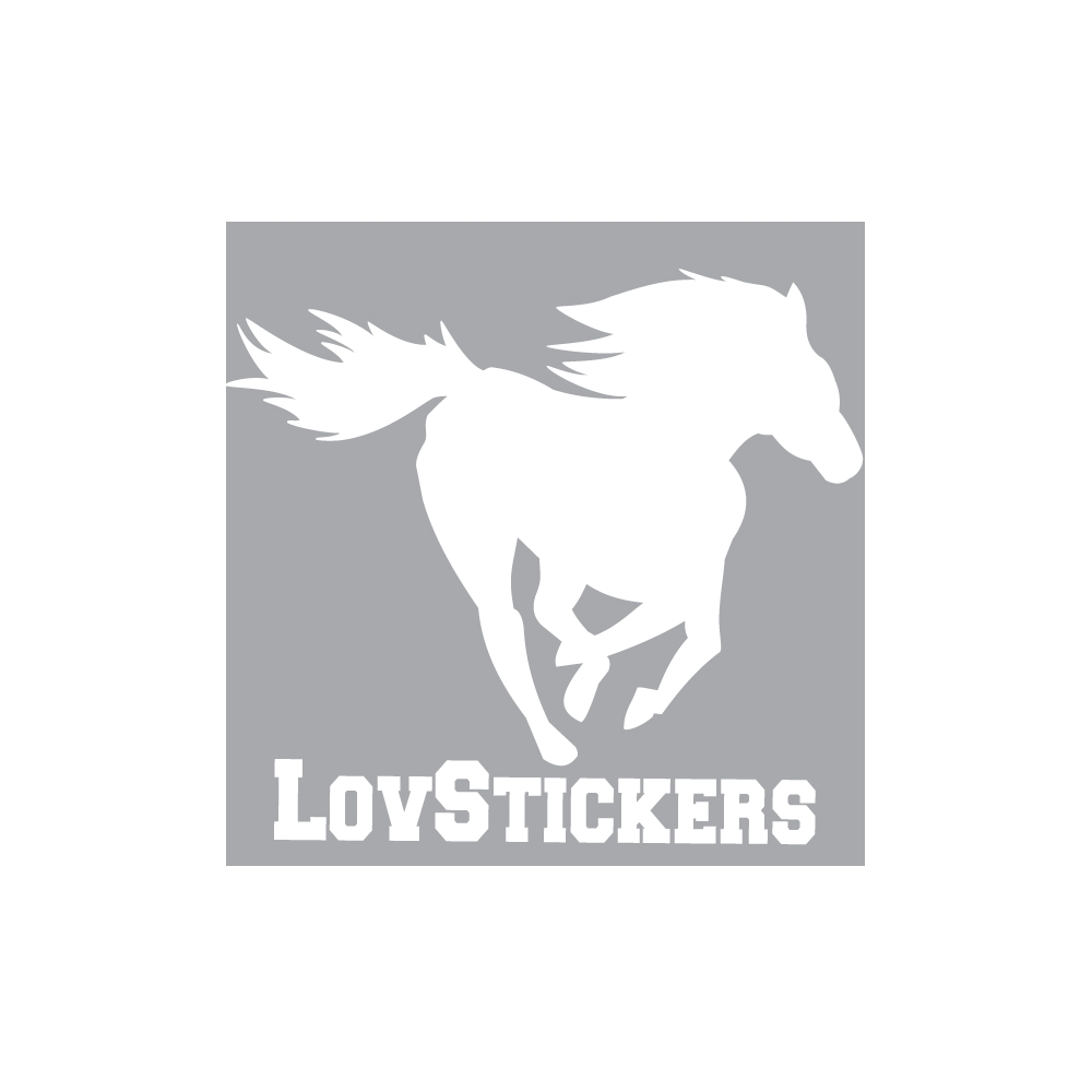 Stickers Cheval de decoration murale en vinyle