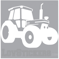 Stickers tracteur. Idéal pour chambre enfant ou pour les passionnés des tracteurs.