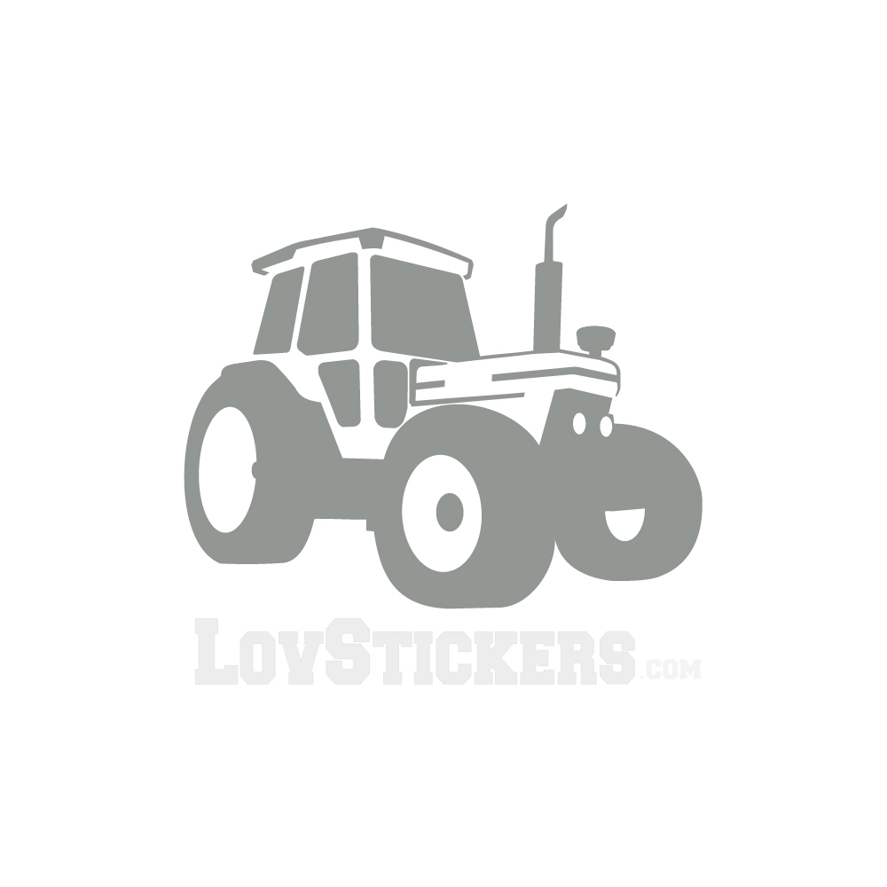 Stickers tracteur. Idéal pour chambre enfant ou pour les passionnés des tracteurs.