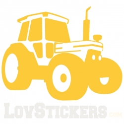 Stickers tracteur. Idéal pour chambre enfant ou pour les passionnés des tracteurs.