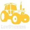 Stickers tracteur. Idéal pour chambre enfant ou pour les passionnés des tracteurs.