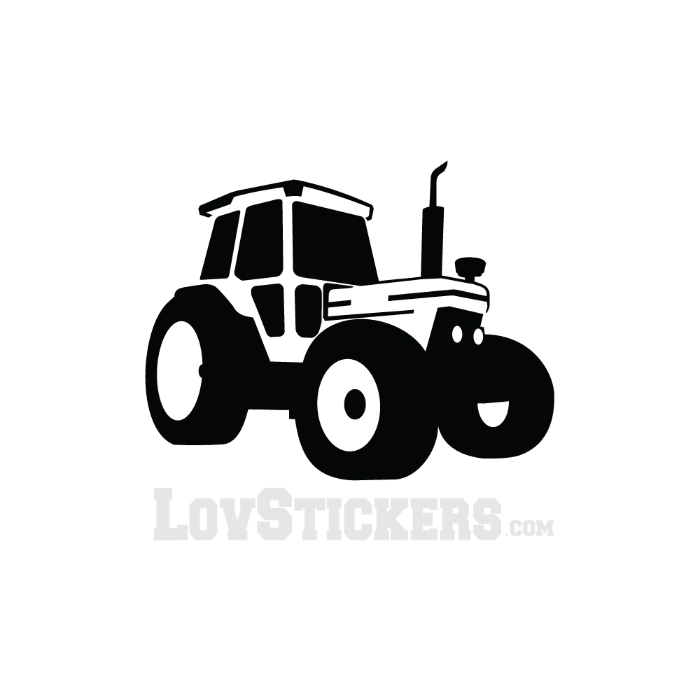 Stickers tracteur. Idéal pour chambre enfant ou pour les passionnés des tracteurs.