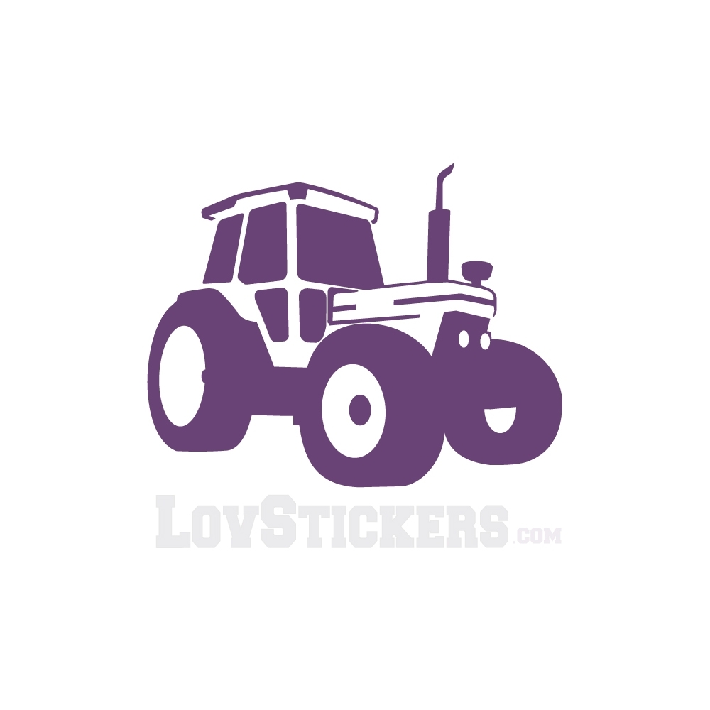 Stickers tracteur. Idéal pour chambre enfant ou pour les passionnés des tracteurs.