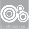 Sticker Formes - Abstrait - Décoration intérieur en Vinyle - Nombreux coloris