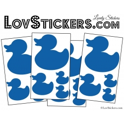 Sticker canard - Autocollant LovStickers.com