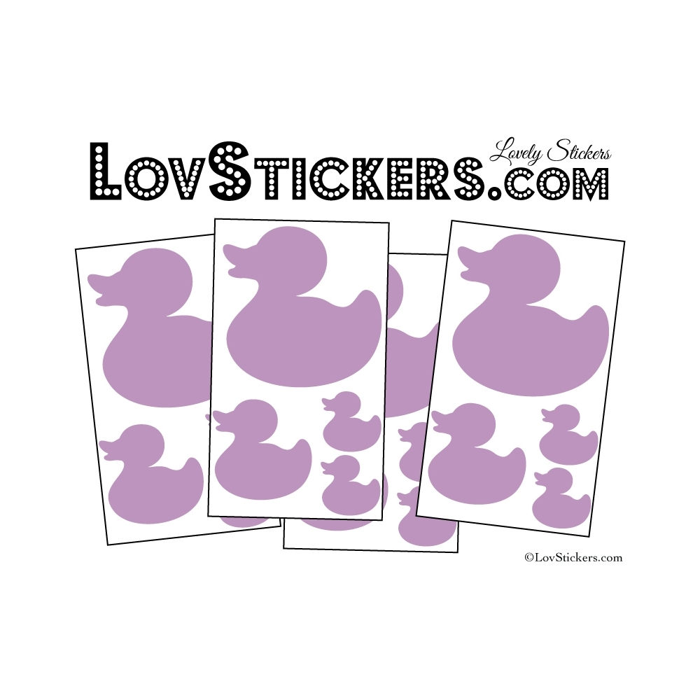 Sticker canard - Autocollant LovStickers.com