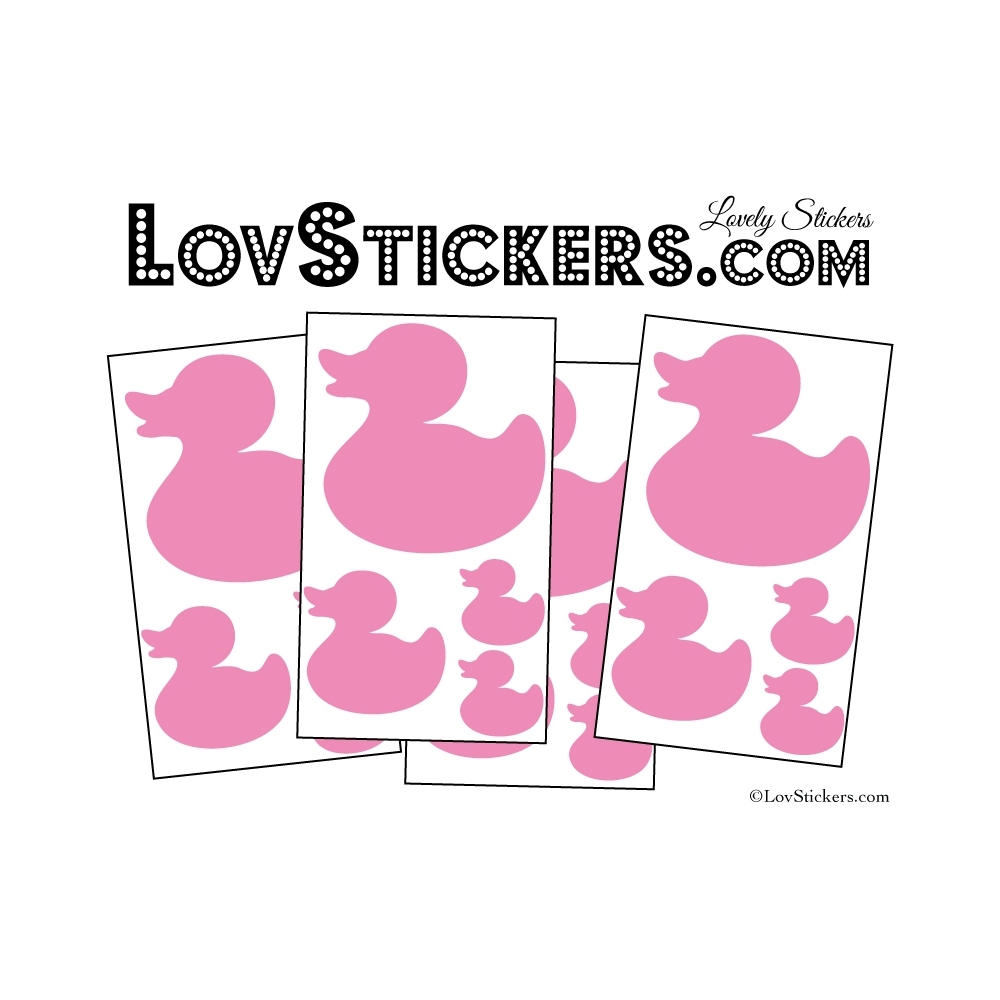 Sticker canard - Autocollant LovStickers.com