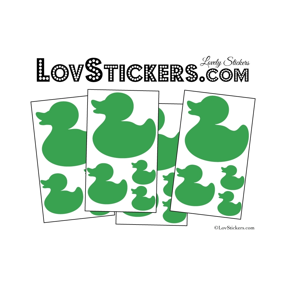 Sticker canard - Autocollant LovStickers.com