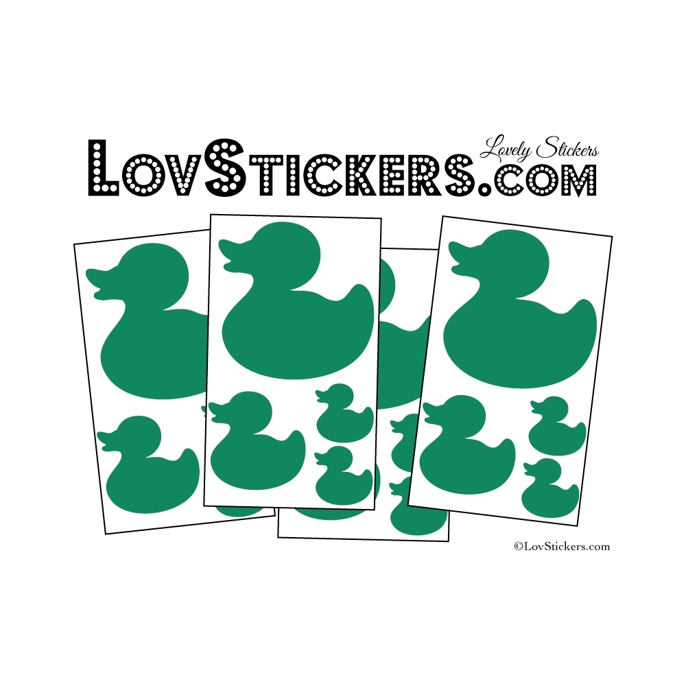 Sticker canard - Autocollant LovStickers.com